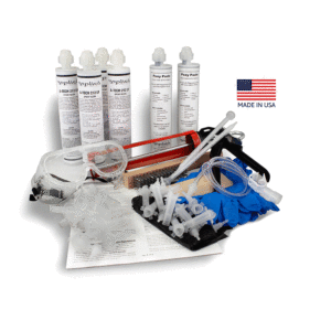 6-10' Epoxy Concrete Foundation Crack Repair Kit