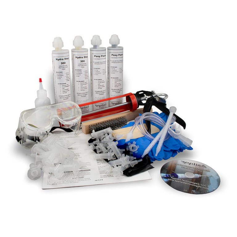 610' Fast Set Concrete Foundation Crack Repair Kit Applied Technologies