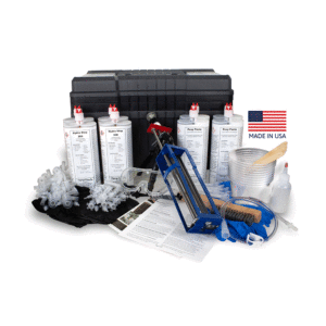 40' Contractor Polyurethane Foundation Crack Repair Kit